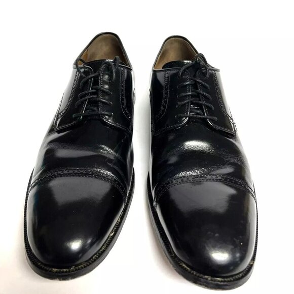 Johnston & Murphy Men\'s Bradford Oxford Black, Size 13 D main image 5